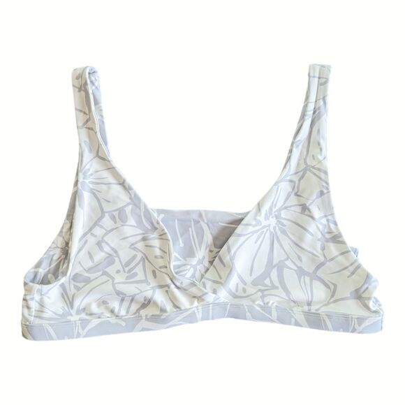 Madewell Reversible Bikini Set Abstract Flora Sz L NWT High Waist Beach Pool - Picture 11 of 16